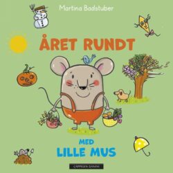 Omslag av peikeboka "Året rundt med lille mus"