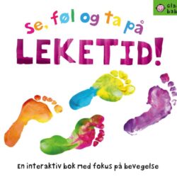 Omslag av peikeboka "Se, føl og ta på - leketid!"