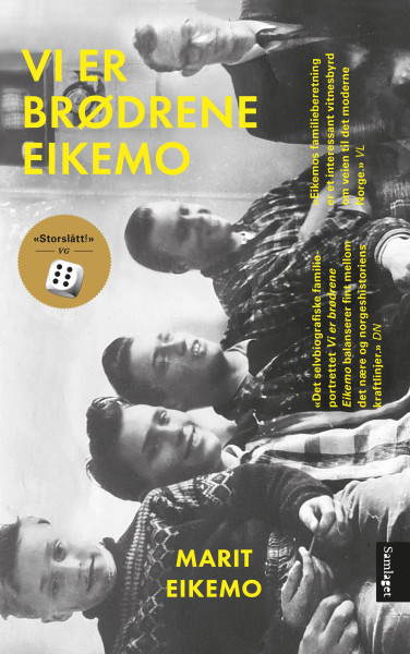 Omslag Vi er brødrene Eikemo av Marit Eikemo